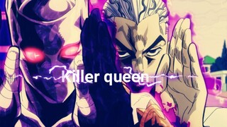 JoJo AMV Kira and Killer Queen