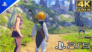 The Seven Deadly Sins: Knights of Britannia - PS5 Gameplay [4K]