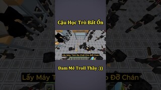 Anh Đen Xì Xì Troll Game Khiến Thầy Giáo Bất Lực - Tập 95 🤣 #shorts