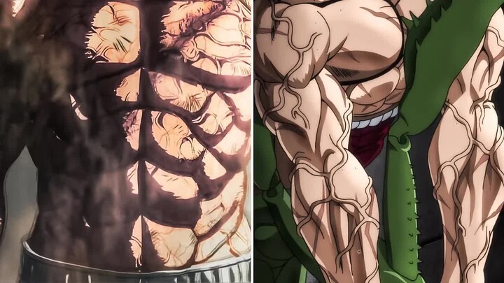 Baki Training Vs Ohma Tokita Training 「AMV 」 - Brave