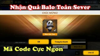 [Garena Free Fire] Hướng Dẫn Nhận Mã Code Nhận Balo Gấu Trúc Miễn Phí.