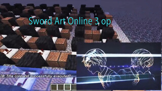 [Musik] [Play] [Redstone Music] Sword Art Online 3 OP 