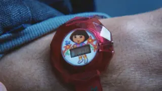 He has countless famous watches, but he only cares about this Dora children's watch