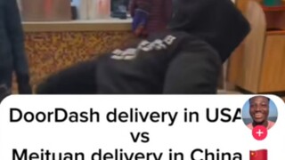 中美送外卖对比，自有大儒为我辩经