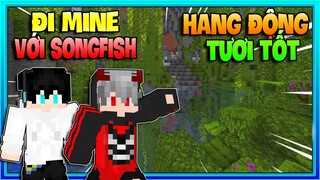 SINH TỒN MINECRAFT SERVER #2: NGÁO RỦ SONGFISH ĐI MINE BẤT NGỜ GẶP HANG ĐỘNG TƯƠI TỐT SIÊU ĐẸP