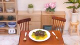 Squash and beef - ASMR Cooking Mini Food