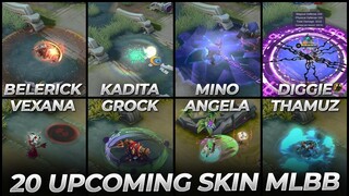 Update 20 Upcoming Skin in Mobile Legends!! Gusion VENOM?? | Skill Effect Only