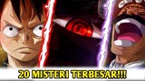 20 MISTERI TERBESAR One Piece Yang Belum Terungkap!!!