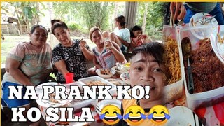 NA PRANK KO SILA |123 SMILE! HBD NANAY DIDING! #mukbang #birthday