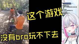 日V看《这个游戏没有bro玩不下去》：哈哈 有笨蛋