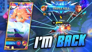 I’M BACK! ORDINARY FANNY GAMEPLAY | MLBB