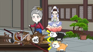 Guanyin: Monyet ini agak bodoh. Biarkan monyet itu hancur dan kembali ke dunia bawah.