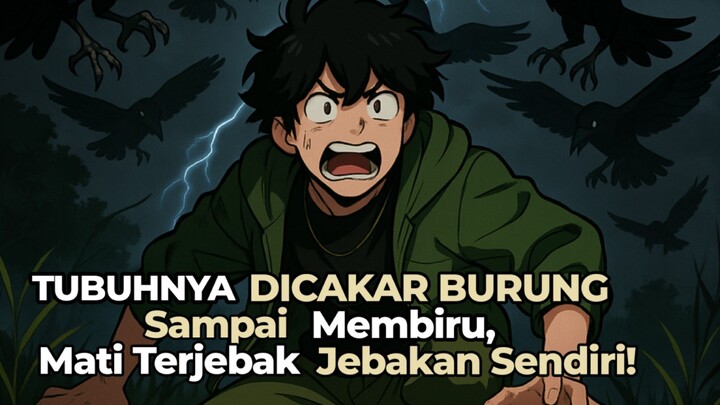 Tubuhnya Dicakar Burung, Mati Terjebak Jebakan Sendiri! | Drama Animasi Part1