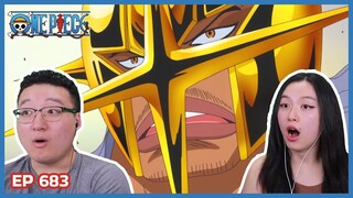 PICA'S QUEAKY VOICE! 🐭| One Piece Episode 683 Couples Reaction & Discussion