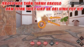 Giáo Sư Bỏ 1k Robux Mua Bakugo Đấm Titan Thiết Giáp Và Titan Đại Hình Cực Ác | Anime Dimensions