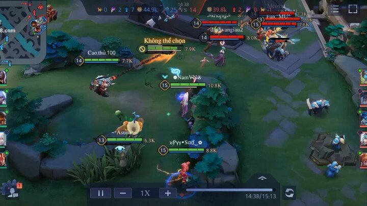 Cái đầu của Best Hayate (megakill nhưng bị lag ở cuối )