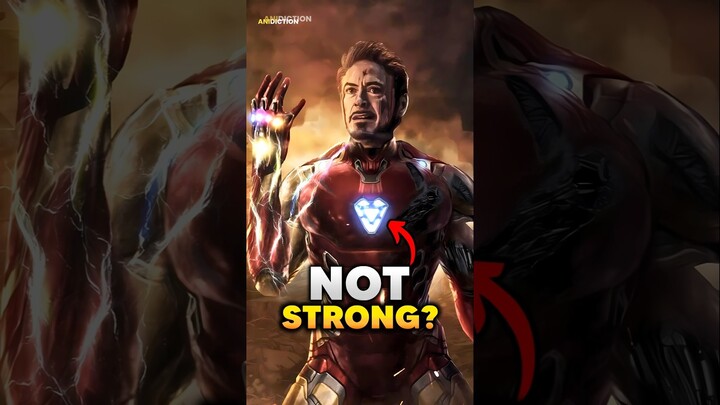 Why Didn’t Iron Man Use His Strongest Suit in Endgame? #tonystark #avengers