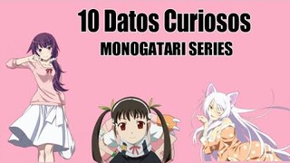 10 Datos Curiosos de Monogatari Series