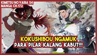 KNY S4 (172) Kokushibou MENGAMUK!!! Para Pilar Dibuat Tidak Berdaya!!