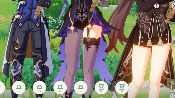 [ Genshin Impact ] Ultimate restoration! Play the full version of Rubia with chords to hear tears