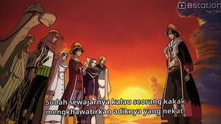 Zoro jadi saksi,kalau Ace dan sabo khawatir Ama luffy🤧