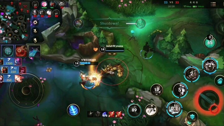 LoL WildRift Support Gaming Highlights 1