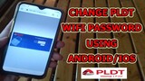 How To Change PLDT WiFi Password Using Android/IOS Phone 2020