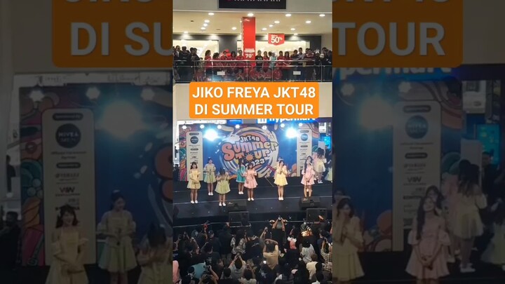 FREYA JIKO DI SUMMER TOUR FANS PADA TERIAK #freyajkt48 #jkt48newera #jkt48edit #jkt48tiktok #shorts