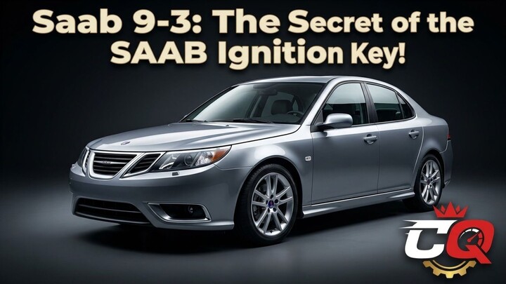 Saab 9-3 - kenapa tombol starter-nya ada di konsol tengah, bukan di dashboard?
