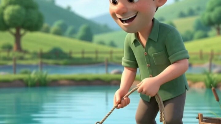 খামার থেকে বাজারে মাছ বিক্রির সুন্দর গল্প! 🐟 3D Animation