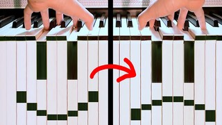 【Special effect piano】What will the reverse output look like when you put a happy birthday song?