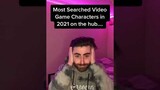 Most searched Video Game Characters in 2021 on the hub #shorts