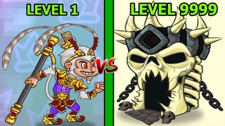 NÂNG CẤP THÀNH PHỐ QUỶ LV4 HÚT QUÁI VÔ TẬN NGỘ KO - Tower Conquest - TOP GAME ANDROID IOS THÀNH EJ