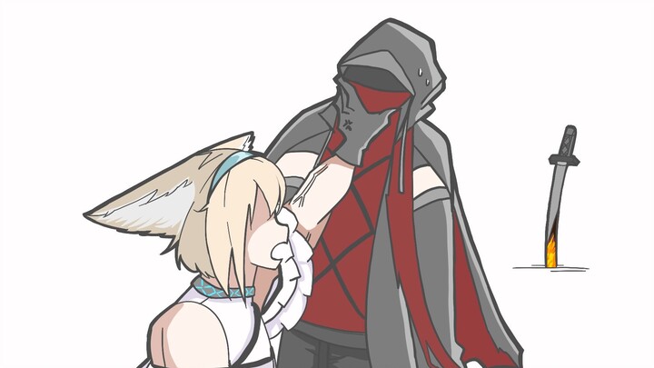 When you push Kelsey's grip to the limit...[Arknights short story]