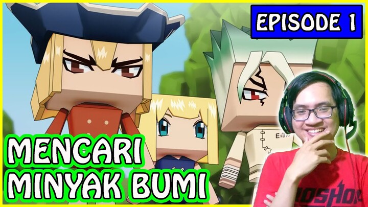 Malah Jadi Minecraft 😂 ~ Dr. Stone Season 3 Episode 1 (Reaction)