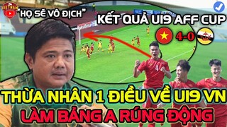 Thua 4-0, HLV U19 Brunei Thừa Nhận 1 Điều Về u19 Việt Nam Làm Rúng Động Bảng A AFF Cup