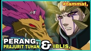 PERTEMPURAN,ANTARA PRAJURIT TUHAN,DAN IBLIS OVER POWER,/alur cerita demon lord dante. #alurcerita