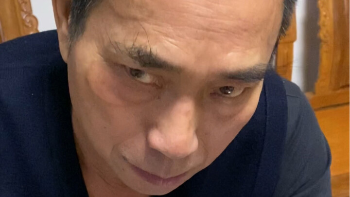 Why is Dad a little unhappy?