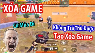 Trả Thù Gaming : XÓA GAME. 40Kill Vẫn Xóa. Nếu RinRin Không Trả Được Thù Này | PUBG Mobile