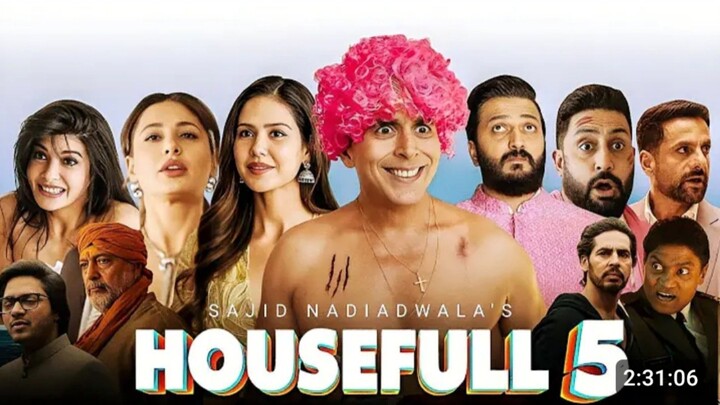 HOUSEFULL 5 - Full Movies | Akshay Kumar | Riteish Deshmukh | Abhishek Bachchan | Sanjay Dutt