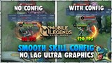 How to Fix FPS Drop in ML | No Lag Even at Ultra Graphics - Smooth Skill HIT Config | MLBB