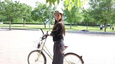 [ID SUB][Ae to Z] Yoo (Jimin) Quiz on the Han River? | Karina's Crazy Bike Lessons🚴