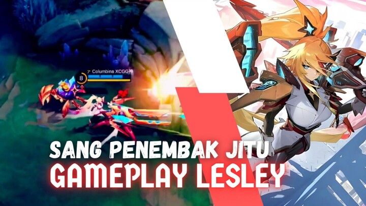 Kekuatan sang penembak jitu, Lesley‼️Musuh auto kena one hit‼️