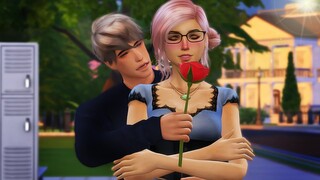 POPULAR BOY & UNPOPULAR GIRL - PART 5 - LOVE STORY | SIMS 4 MACHINIMA