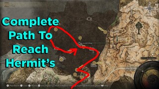 How To Reach Hermit's Shack Village Altus Plateau in Volcano Manor From Liurnia