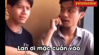 Này thì trêu này, tối ngủ phòng khách rồi