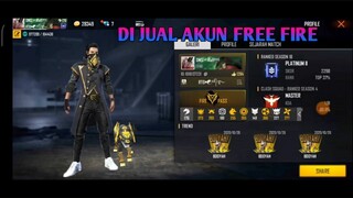 DI JUAL AKUN FREE FIRE DI JAMIN AMAN