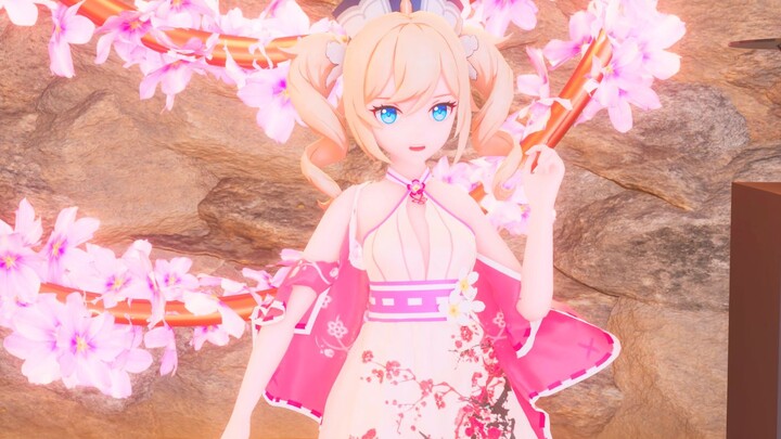 [Genshin Impact MMD/Cloth Solver] Barbara's Great Joy