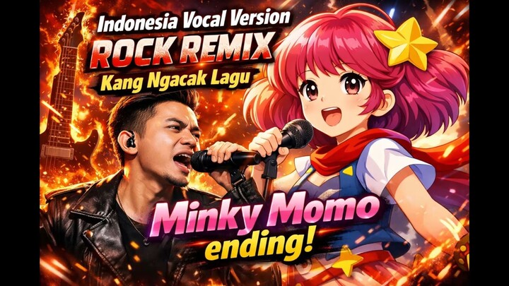 Minky Momo Ending Song (Indonesia Vocal Version Rock Remix | Tukang Ngacak Ngacak Lagu)