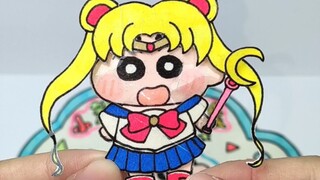 Homemade Shin-chan dress-up blind bag! It's a magical girl Shin-chan~